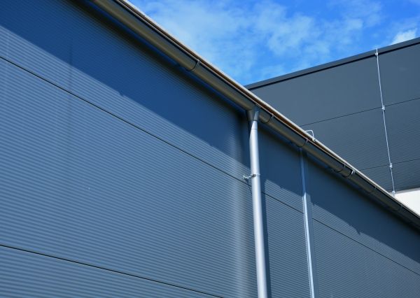 Commercial Downspout Service in Easley