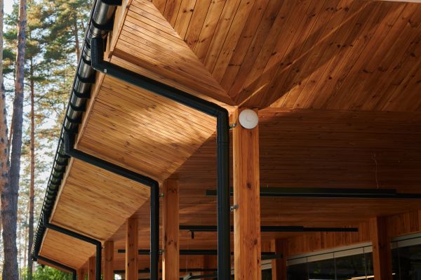 Porch Gutter Installation in Easley