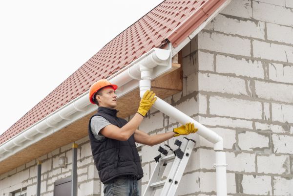 Downspout Rerouting in Easley