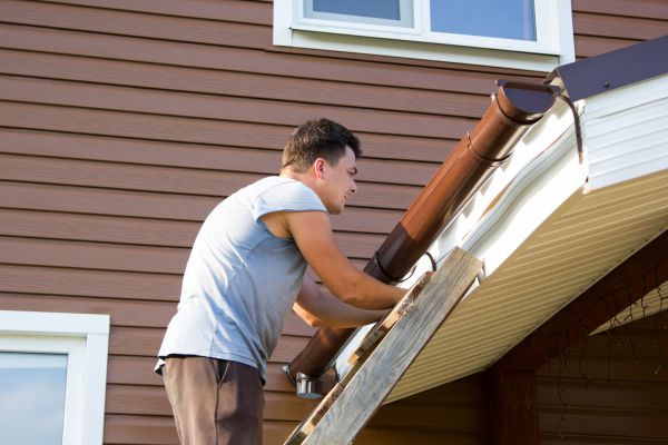 Porch Gutter Replacement in Easley