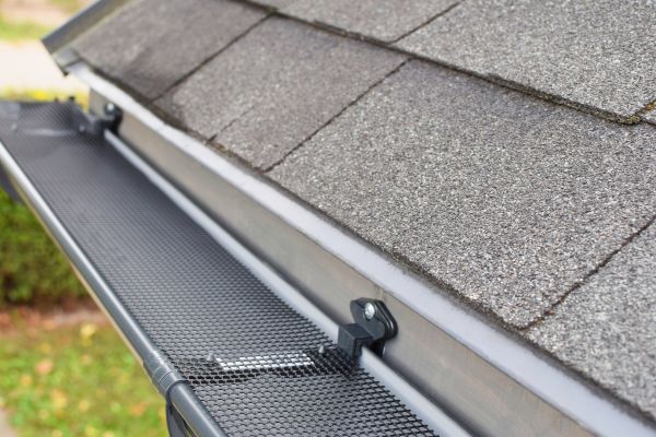 Covered Gutter Installation in Easley