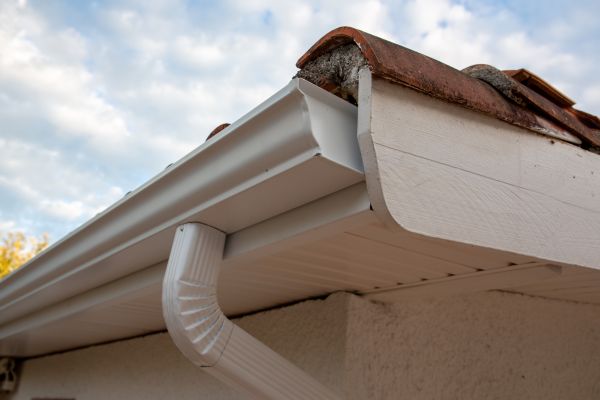 K Style Gutter Replacement in Easley