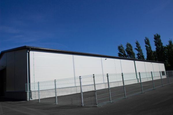 Warehouse Gutter Installation in Easley