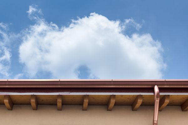 Copper Gutter Installation in Easley