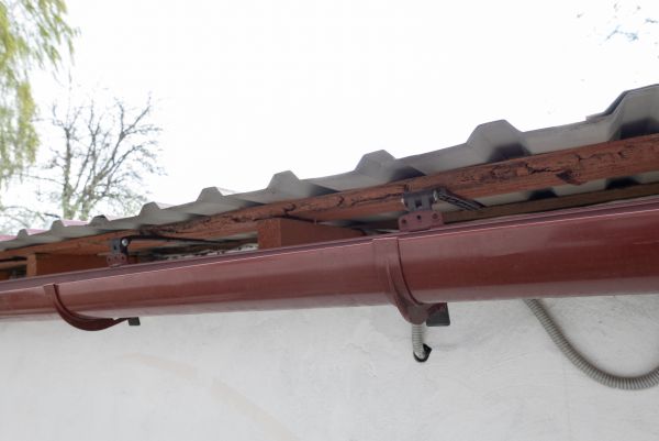 Round Gutters Installation in Easley